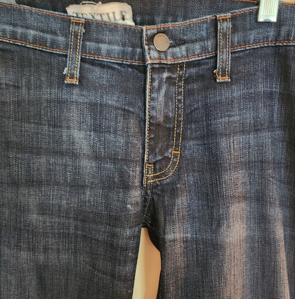 Elizabeth & James Textile Jimi Flare Low Rise Jeans Size 29 Y2k 70s - Picture 11 of 11